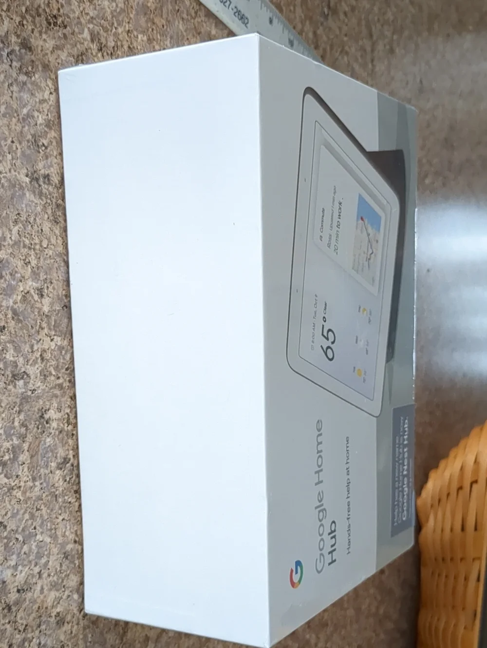 NIB Google Home Hub Smart Display 1st Gen Factory Sealed Model GA00515-US
